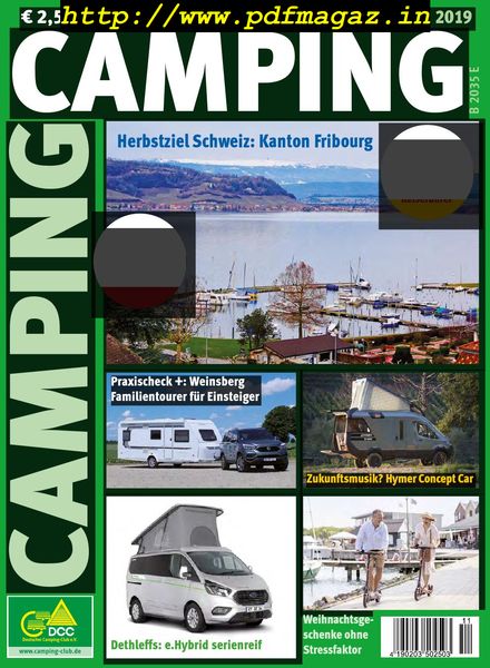 Camping Germany – November 2019