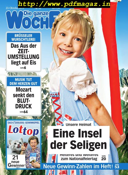 Die ganze Woche – 23 Oktober 2019