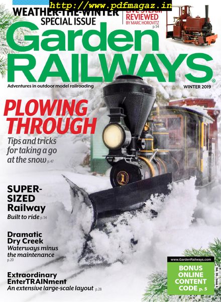 Garden Railways – November 2019