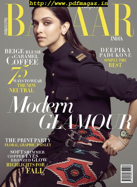 Harper’s Bazaar India – October 2019