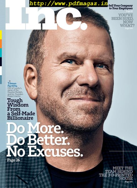 Inc Magazine – November 2019