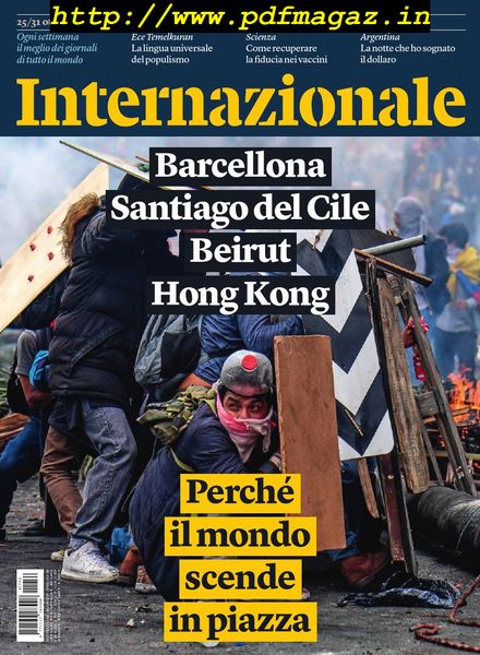 Internazionale – 25 Ottobre 2019