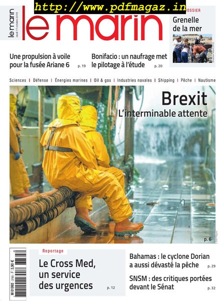 Le Marin – 17 octobre 2019