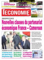 L’Economie International – 28 octobre 2019