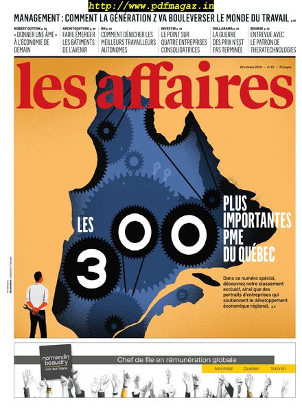 Les Affaires – 26 octobre 2019