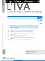 L’IVA – Ottobre 2019
