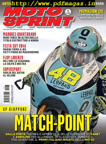 Moto Sprint – 22 Ottobre 2019
