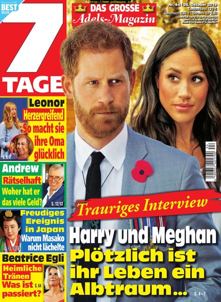 Sieben Tage – 26 Oktober 2019