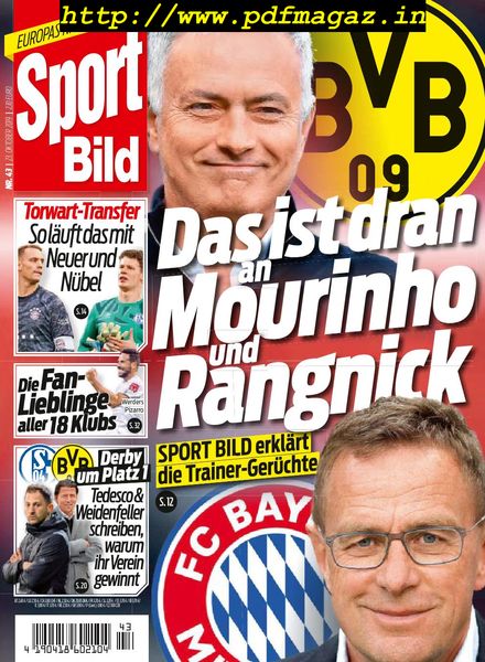 Sport Bild – 23 Oktober 2019