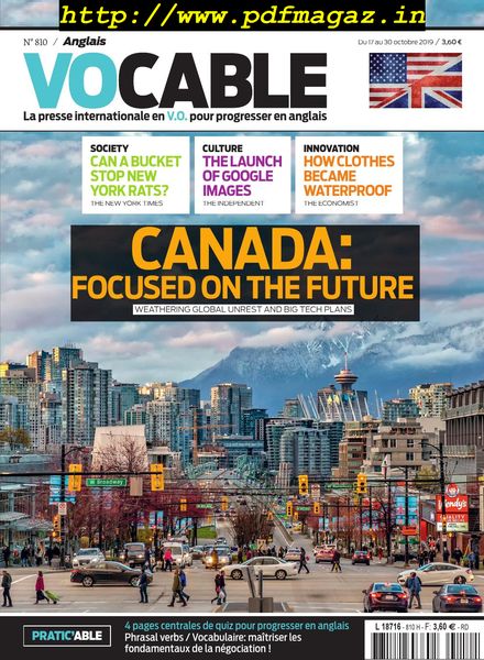 Vocable Anglais – 17 octobre 2019