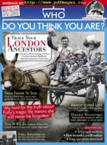 Who Do You Think You Are – November 2019