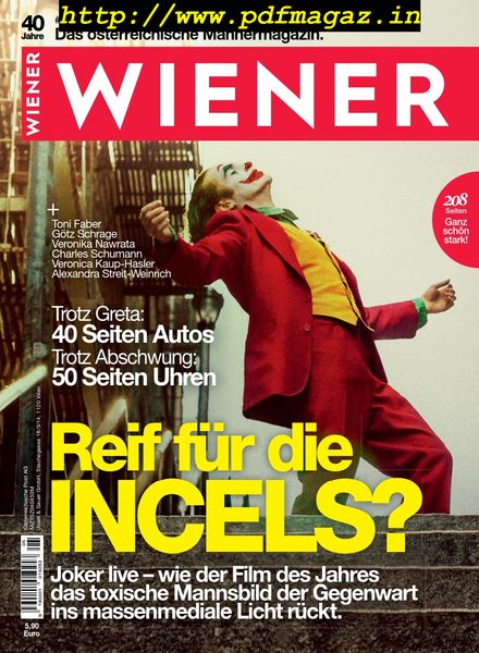Wiener – Oktober 2019