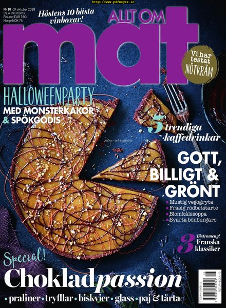 Allt om mat – 24 oktober 2019