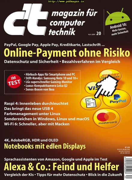 c’t Magazin – 14 September 2019