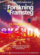 Forskning & Framsteg – 24 oktober 2019