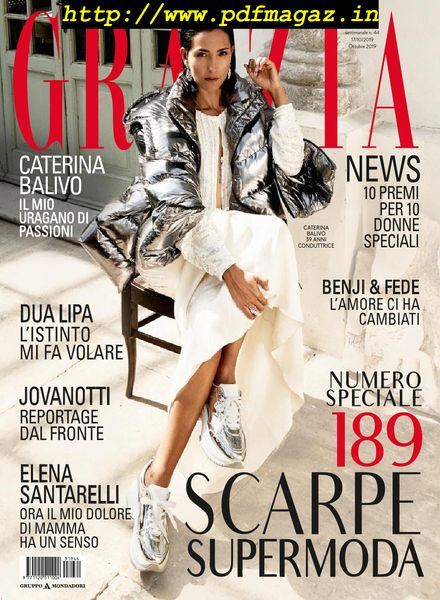 Grazia Italia – 17 ottobre 2019