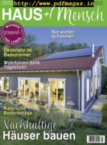 Haus und Mensch – Oktober 2019