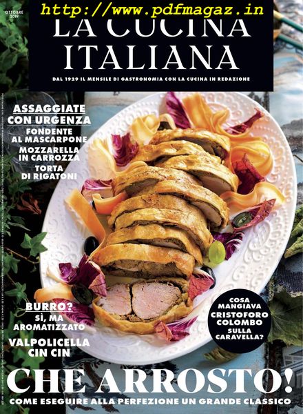 La Cucina Italiana – Ottobre 2019