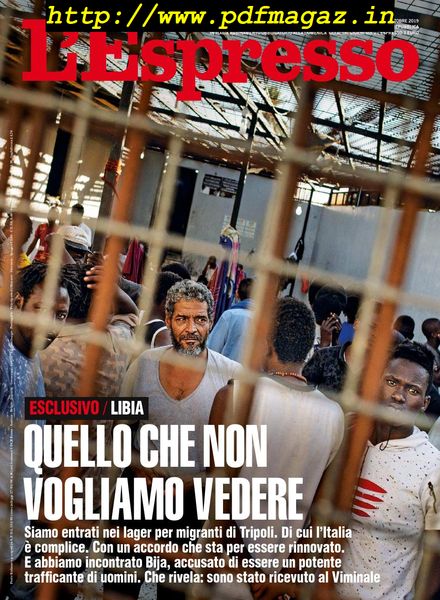 L’Espresso – 27 ottobre 2019