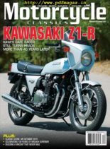 Motorcycle Classics – November-December 2019