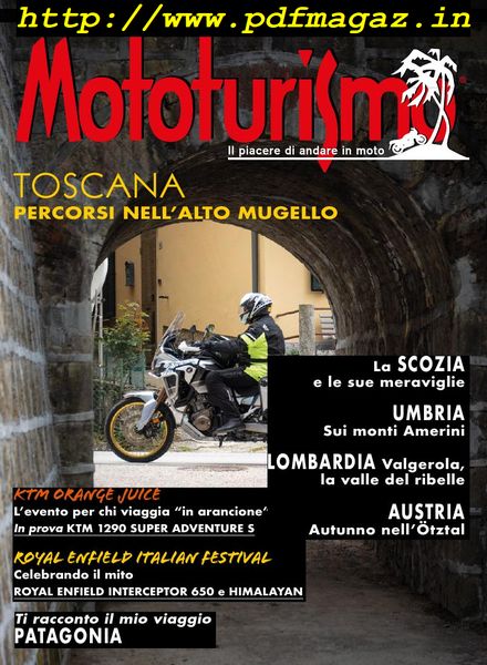 Mototurismo – Settembre-Ottobre 2019