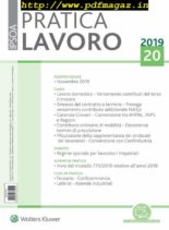 Pratica Lavoro – 19 Ottobre 2019