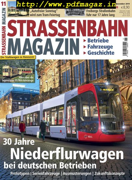 Strassenbahn Magazin – November 2019
