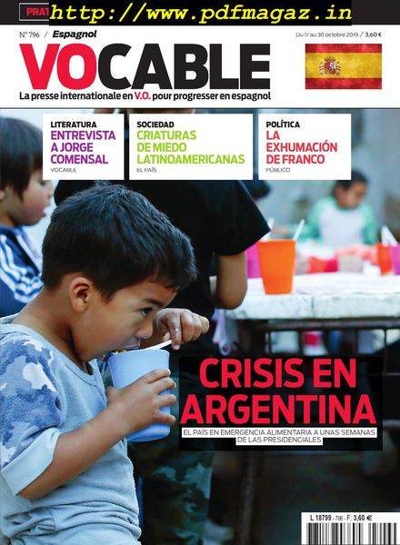 Vocable Espagnol – 17 octobre 2019
