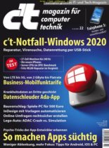 c’t Magazin – 12 Oktober 2019