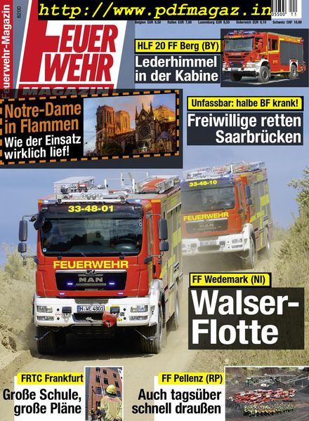 Feuerwehr-Magazin – Oktober 2019