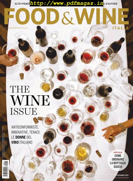 Food & Wine Italia – Ottobre-Novembre 2019