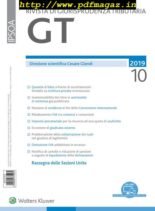 GT Rivista di Giurisprudenza Tributaria – Ottobre 2019