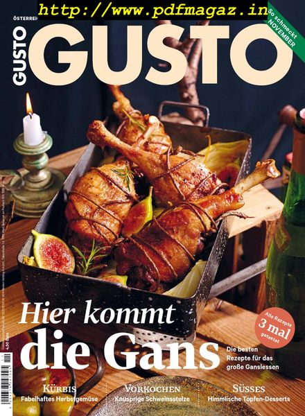 Gusto – Oktober 2019