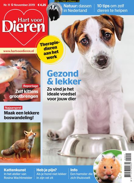 Hart voor Dieren – november 2019