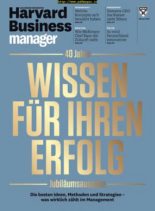 Harvard Business Manager – Oktober 2019
