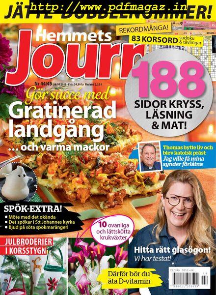 Hemmets Journal – 24 oktober 2019