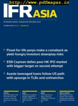 IFR Asia – October 26, 2019