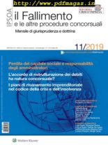 Il Fallimento – Novembre 2019