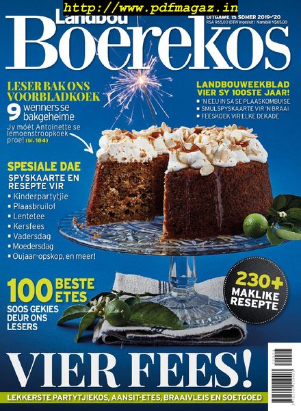 Landbou Boerekos – Oktober 2019