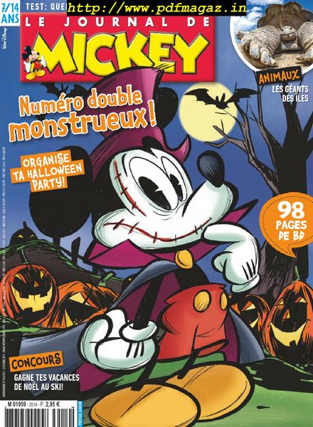 Le Journal de Mickey – 23 octobre 2019