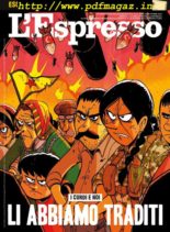 L’Espresso – 20 ottobre 2019