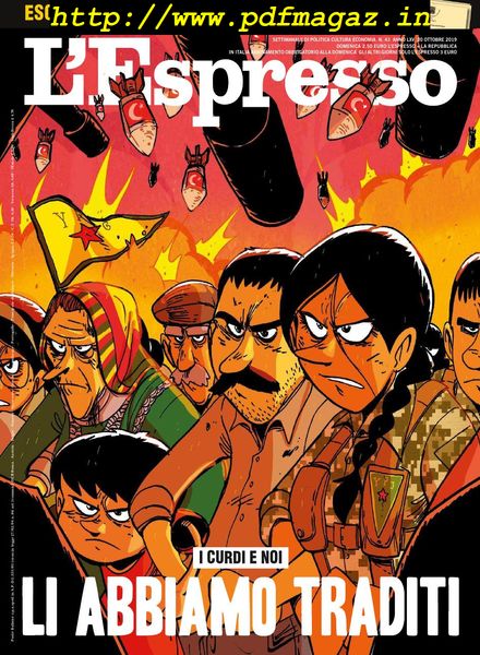 L’Espresso – 20 ottobre 2019