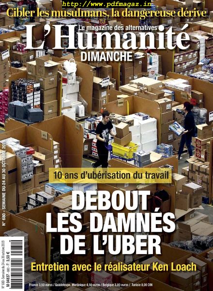 L’Humanite Dimanche – 24 Octobre 2019