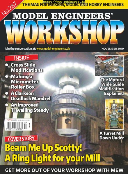 Model Engineers’ Workshop – November 2019