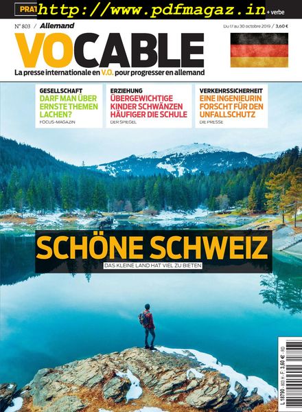 Vocable Allemand – 17 octobre 2019