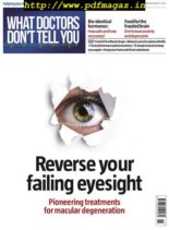 What Doctors Don’t Tell You – November 2019