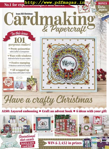 Cardmaking & Papercraft – December 2019