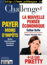 Challenges – 17 octobre 2019