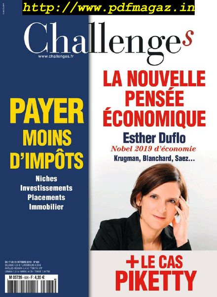 Challenges – 17 octobre 2019