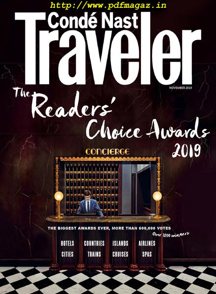 Conde Nast Traveler USA – November 2019